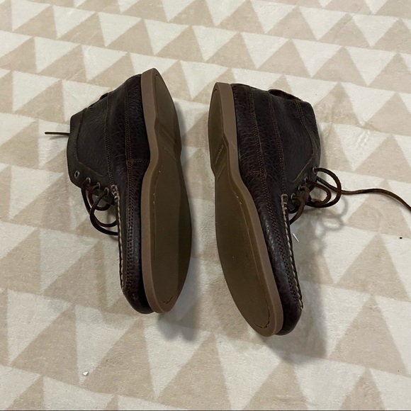 Sperry authentic original rumbled chukka boots dark brown main image 4